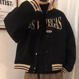 'LAS VEGAS' Baseball Jacket