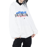 Letter Spider Graphic Hoodie