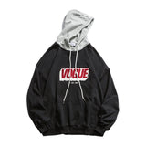 'VOGUE' Letter Graphic Couples Hoodie