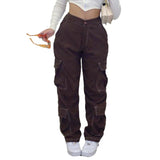 Retro Straight Legs Cargo Pants