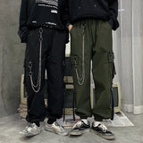 Dark Chain Cargo Pants