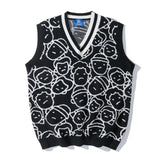 Child Pattern Knitted Vest