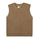 Plain Casual Knitted Vest