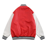 Letter Embroidery Baseball Jacket