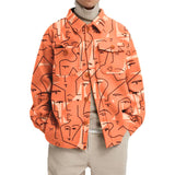 Abstract Face Pattern Jacket