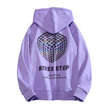 Rubik's Cube Graphic Hoodie