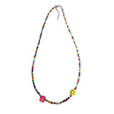 Smiley Beaded Necklace