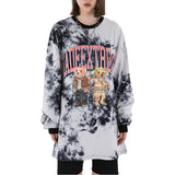 Pcloa Tie-dye Cute Bear Sweatshirt