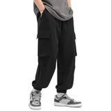 Plain Casual Cargo Pants