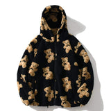 Bear Design Sherpa Coat