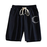 Moon Graphic Shorts