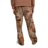 Abstract Face Graphic Sweatpants