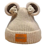 Two Bear Knit Hat