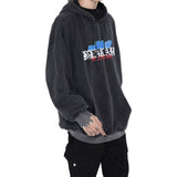 Letter Spider Graphic Hoodie