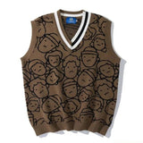 Child Pattern Knitted Vest