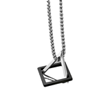 Pcloa Contracted Triangle Geometry Necklace