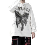 High Street Butterfly Graphic Hoodie