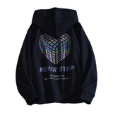 Rubik's Cube Graphic Hoodie