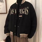 'LAS VEGAS' Baseball Jacket