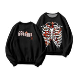 'Butterfly And Skeleton' Graphic Hoodie