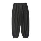 Little Logo Plain Corduroy Sweatpants