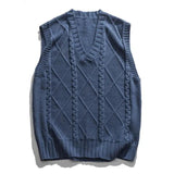 Classic Plain Knitted Vest