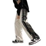 Side Graphic Drawstring Pants