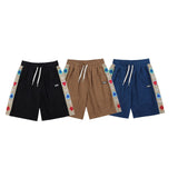 Poker Embroidery Shorts