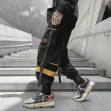 Patchwork Color Techwear Cargo Pants