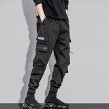 Letter Dark Fleece Cargo Pants