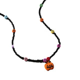 Pumpkin Logo Pendant Necklace