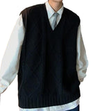 Classic Plain Knitted Vest