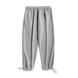 Draw String Pure Color Sweatpants