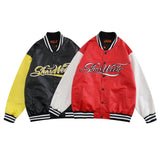 Letter Embroidery Baseball Jacket