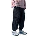 Corduroy Plain Cargo Pants