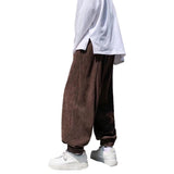 Little Logo Plain Corduroy Sweatpants