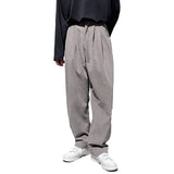 Casual Plain Corduroy Sweatpants