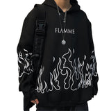 "Flame Print" Hoodie