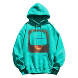 Personality Red Lips Hoodie