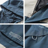 Cargo Color matching Jacket