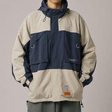 Cargo Color matching Jacket