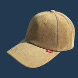 Embroidery Corduroy Cap