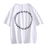 Reflection Letter Circle Graphic T-shirt