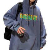 'DINSOAVR' Letter Print Hoodie