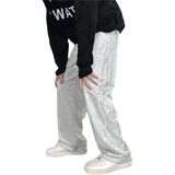 Curved Bar Straight Sweatpants