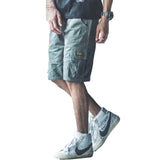 Logo Embroidery Cargo Shorts