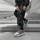 Patchwork Color Techwear Cargo Pants