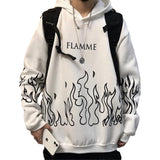 "Flame Print" Hoodie