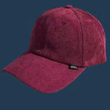 Embroidery Corduroy Cap