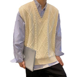 Classic Plain Knitted Vest